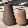 Bình hoa gốm Chăm nhám