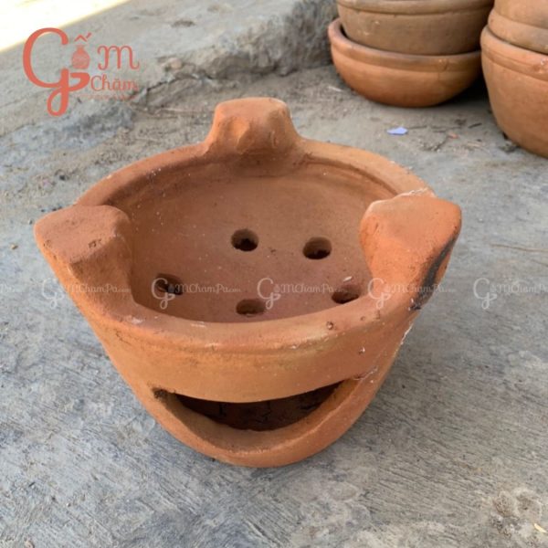 Lò đất nung, lò nướng than hoa size 25cm